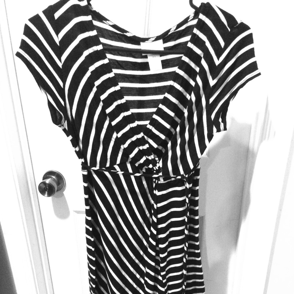 Motherhood Maternity Striped Dress